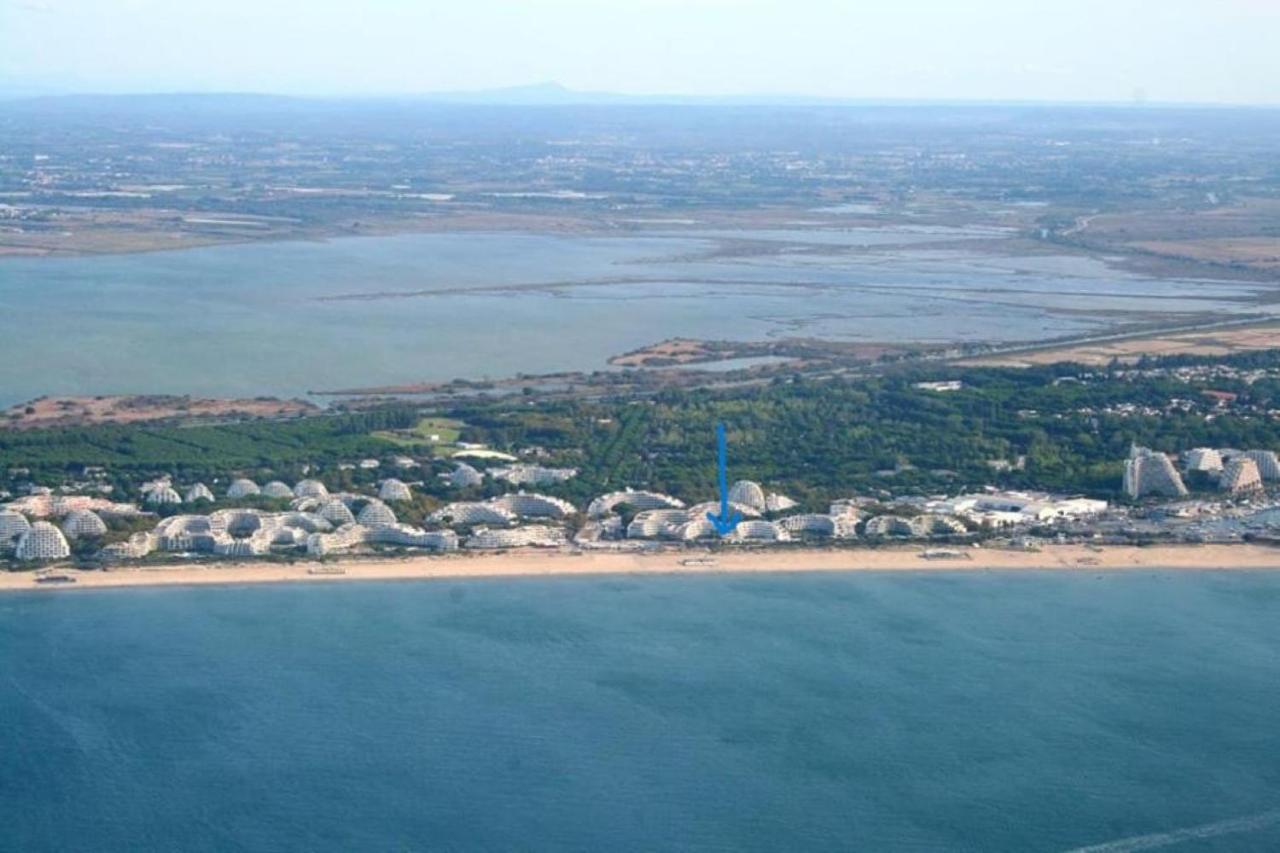 Le Soupir Des Palmiers. Ideal Couple, Piscine, Mer La Grande-Motte Buitenkant foto